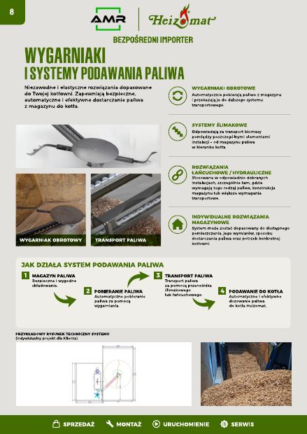 Wygarniaki i systemy podawania paliwa